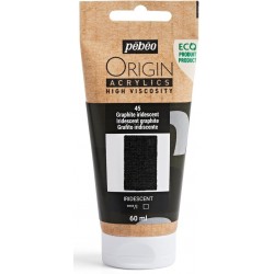 Acrylique Graphite Iridescent 45 Origin Acrylics 60 ml - Pébéo