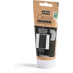 Acrylique Graphite Iridescent 45 Origin Acrylics 60 ml - Pébéo