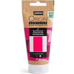 Acrylique Rose Fluorescent 47 Origin Acrylics 60 ml - Pébéo