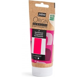 Acrylique Rose Fluorescent 47 Origin Acrylics 60 ml - Pébéo