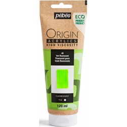 Acrylique Vert Fluorescent 48 Origin Acrylics 120 ml - Pébéo