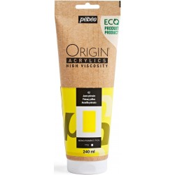 Acrylique jaune primaire 02 Origin Acrylics 240 ml - Pébéo