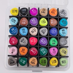Box de 36 Marqueurs Alcool double pointe Superior Art Markers - Touch