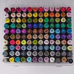 Box de 120 Marqueurs Alcool double pointe Superior Art Markers - Touch