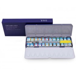 Boite de 24 Aquarelles Demi-Godet - Giorgione