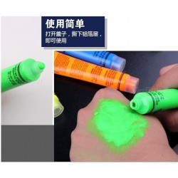 Tube Body Paint Glow water washable 14 ml Rose