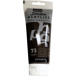 Studio Acrylique Pébéo - 100ml - Noir ivoire 73