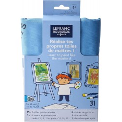 Coffret Gouache Enfants Réalise Tes Propres Toiles De Maîtres - Lefranc & Bourgeois