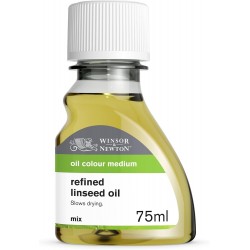Huile de Lin Raffinée 75ml - Winsor & Newton