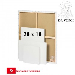 Châssis Entoilé Format 20 x 10 - Da Vinci