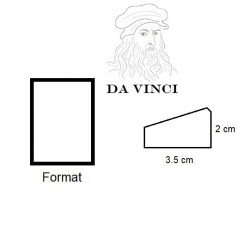 Châssis Entoilé Format 40 x 20 - Da Vinci