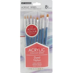 Set de 8 Pinceaux Acrylic - Art Ranger