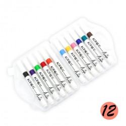 Boite de 12 Marqueurs Acrylique - Kalino