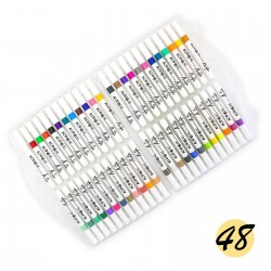 Boite de 48 Marqueurs Acrylique - Kalino