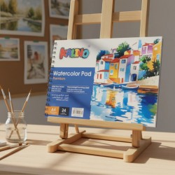 Album Spirale 24 Feuilles A4 Aquarelles Premium 180 gr 29.7 x 21 cm - Kalino