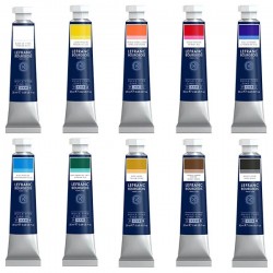 Set de 10 Tube Huile fine 20 ml "La Palette Idéale" - Lefranc & Bourgeois