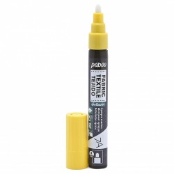 Marqueur Opaque Pointe Ronde 4mm - 7A Marker Setacolor - Jaune - Pébéo