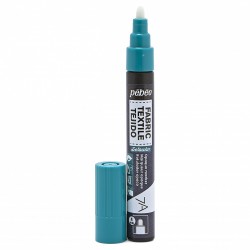 Marqueur Opaque Pointe Ronde 4mm - 7A Marker Setacolor - Vert émeraude- Pébéo