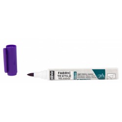 Marqueur Tissu Clair Pointe Pinceau 1mm - 7A Marker Setacolor - Violet - Pébéo
