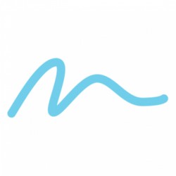 Marqueur Tissu Clair Pointe Pinceau 1mm - 7A Marker Setacolor - Bleu Clair - Pébéo
