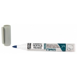 Marqueur Tissu Clair Pointe Pinceau 1mm - 7A Marker Setacolor - Gris - Pébéo