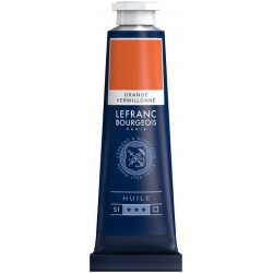 Huile Fine Lefranc Bourgeois - 40ml - Orange vermillonné
