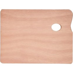 Palette Rectangulaire en Bois 40x30 - Da Vinci