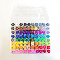 Box de 80 Marqueurs Alcool double pointe Art Markers - Kalino