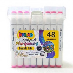 Box de 48 Marqueurs Alcool double pointe Art Markers - Kalino
