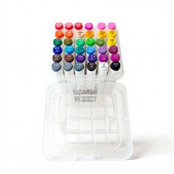 Box de 36 Marqueurs Alcool double pointe Art Markers - Kalino
