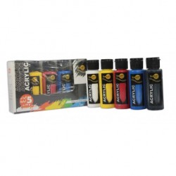Set de 5 Acrylique 70 ml - Smart Déco