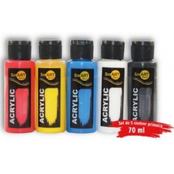 Set de 5 Acrylique 70 ml - Smart Déco