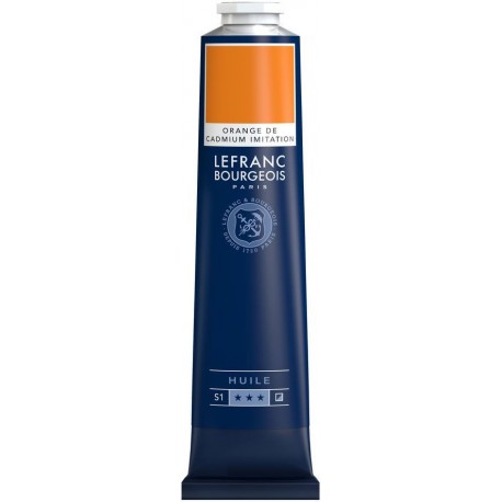 Huile Fine Lefranc Bourgeois - 150ml - Orange de cadmium imitation