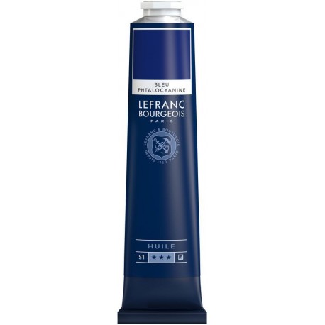 Huile Fine Lefranc Bourgeois - 150ml - Bleu phtalocyanine