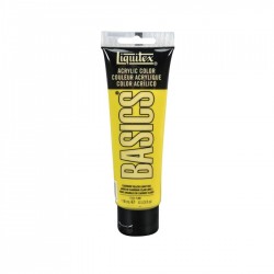 Acrylique Liquitex Basics - 118ml : Teinte jaune clair cadmium