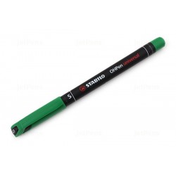 Marqueur permanent pointe ultra-fine OHPen - Vert (S)