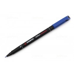 Marqueur permanent pointe fine OHPen - Bleu (F)