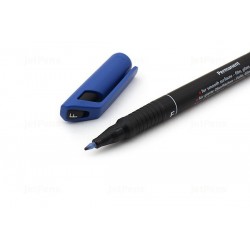 Marqueur permanent pointe fine OHPen - Bleu (F)