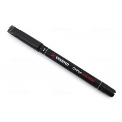 Marqueur permanent pointe fine OHPen - Noir (F)