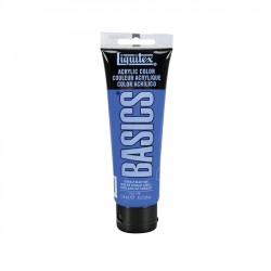 Acrylique Liquitex Basics - 118ml : teinte bleu cobalt
