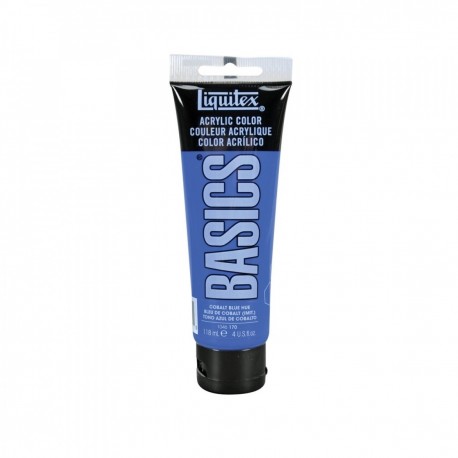Acrylique Liquitex Basics - 118ml : teinte bleu cobalt