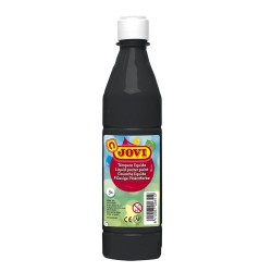 GOUACHE LIQUIDE FLACON 500 ML - JOVI - Noir