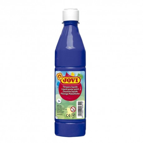 GOUACHE LIQUIDE FLACON 500 ML - JOVI - Bleu