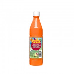 GOUACHE LIQUIDE FLACON 500 ML - JOVI - Orange