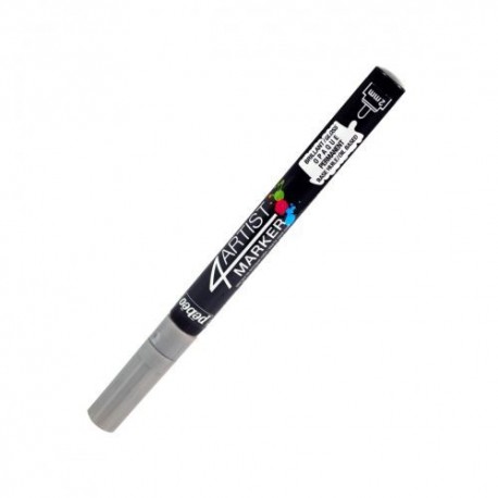 4Artist Marker Pébéo - pointe ronde 2mm - Argent