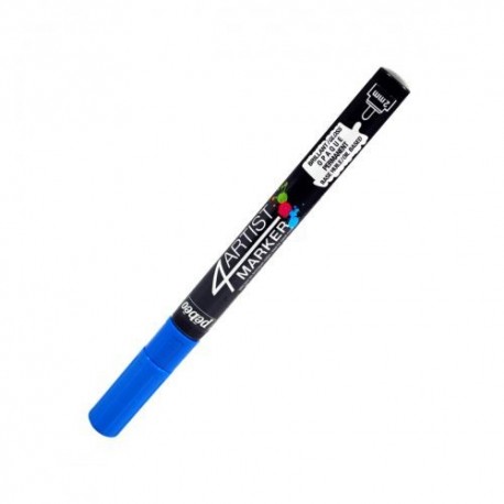4Artist Marker Pébéo - pointe ronde 2mm - Bleu foncé