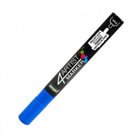 4Artist Marker Pébéo - pointe ronde 4mm - Bleu foncé