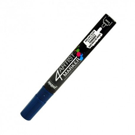 4Artist Marker Pébéo - pointe ronde 4mm - Bleu profond