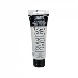 Acrylique Liquitex Basics - 118ml : Argent