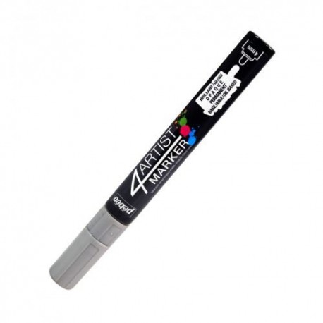 4Artist Marker Pébéo - pointe ronde 4mm - Argent